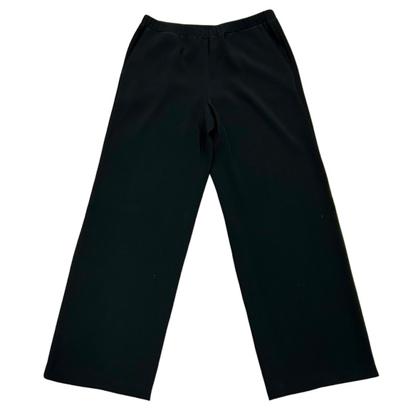 Black Wide-Leg Pants | RTW Charleston | Size Small - Picture 1 of 4